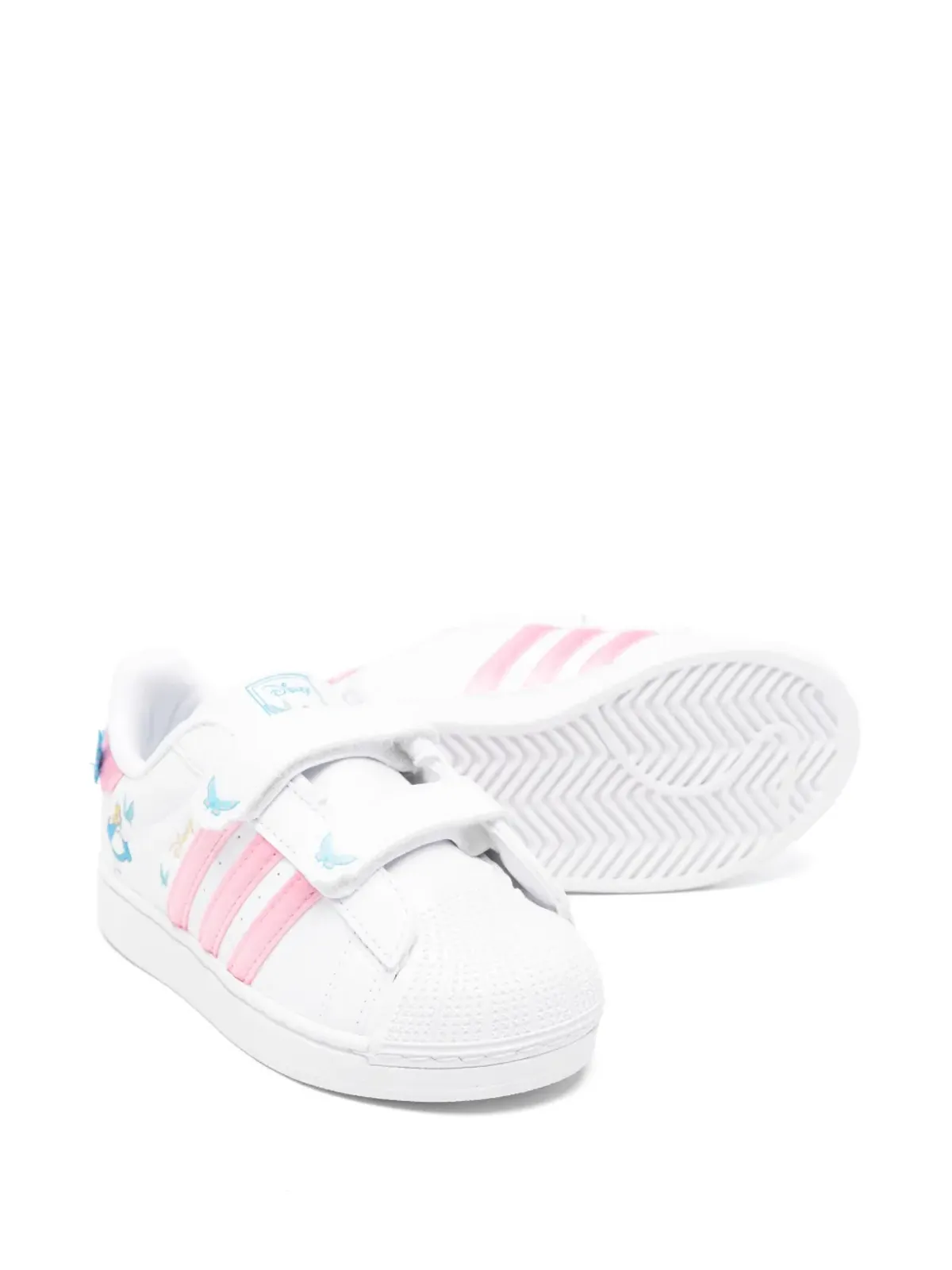 adidas Originals Kids x Disney Superstar II CF I スニーカー - 画像2
