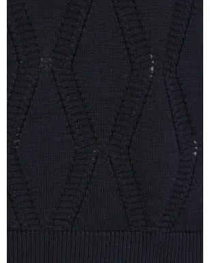 Agnona ダイヤモンドパターン Tシャツ - サムネイル4