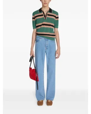 DRIES VAN NOTEN スエード クロスボディバッグ - レッド - サムネイル3