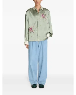 DRIES VAN NOTEN スパンコール装飾シャツ - サムネイル2