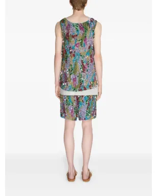 DRIES VAN NOTEN スパンコール装飾ショーツ - サムネイル4