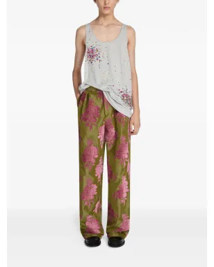 DRIES VAN NOTEN シークイン装飾のタンクトップ - サムネイル2