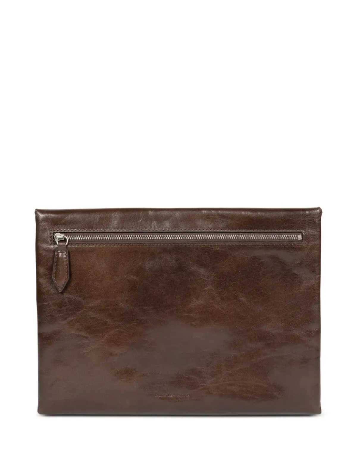 DRIES VAN NOTEN レザー クラッチバッグ - 画像2
