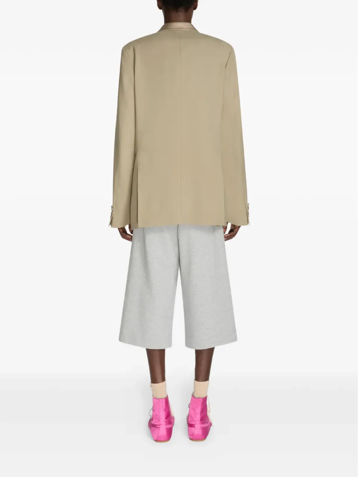 DRIES VAN NOTEN タキシード風ダブルブレストブレザー - 画像4