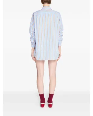 DRIES VAN NOTEN ストライプコットンシャツ - サムネイル4