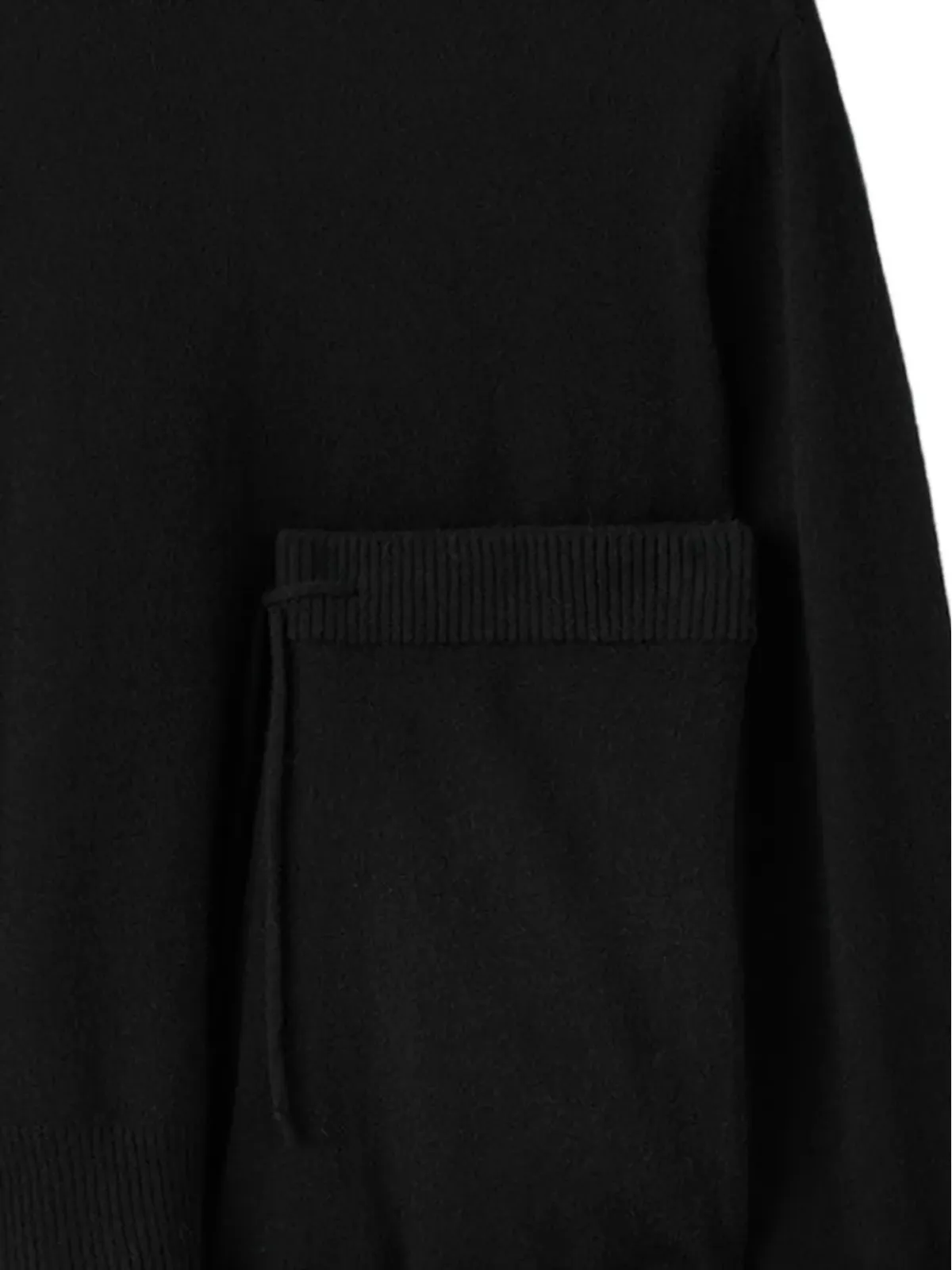 Soft Goat elasticated-waist trousers set - Black - 画像2