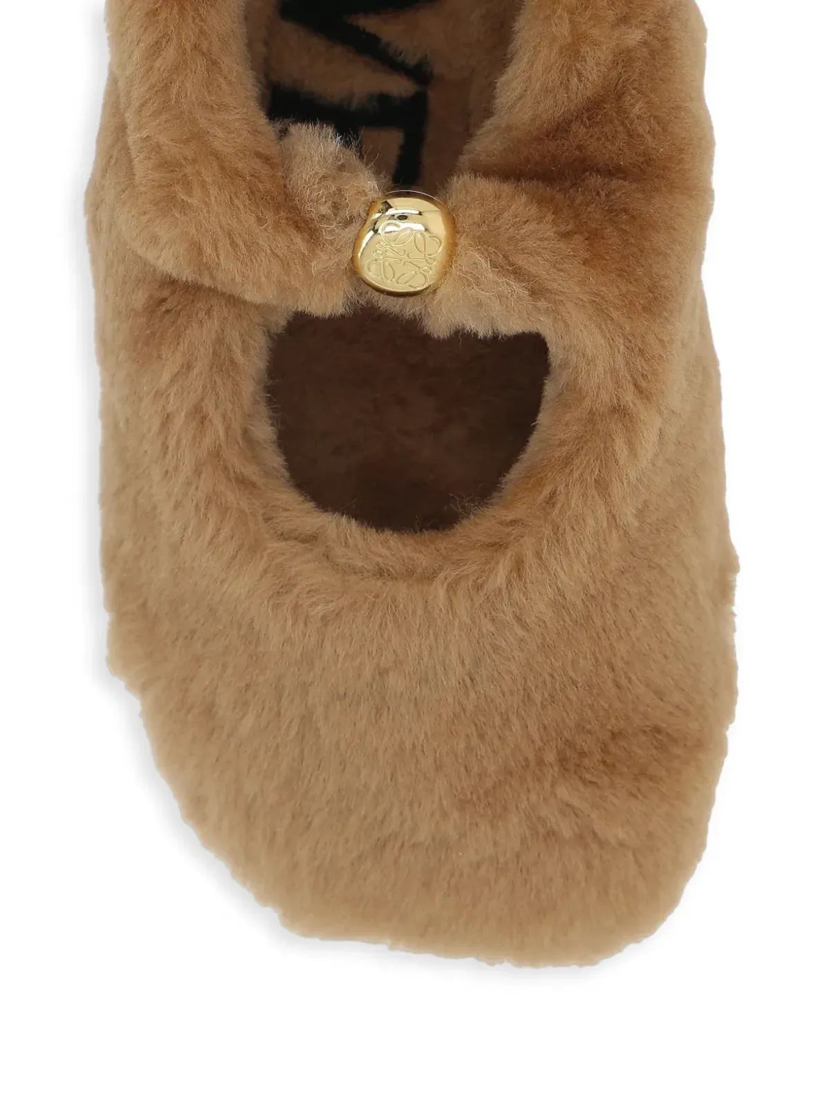 LOEWE アナグラム ペブル バレエフラット - 画像4