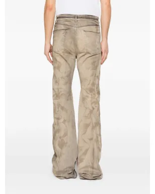 Rick Owens DRKSHDW ウォッシュド ブーツカットジーンズ - サムネイル4