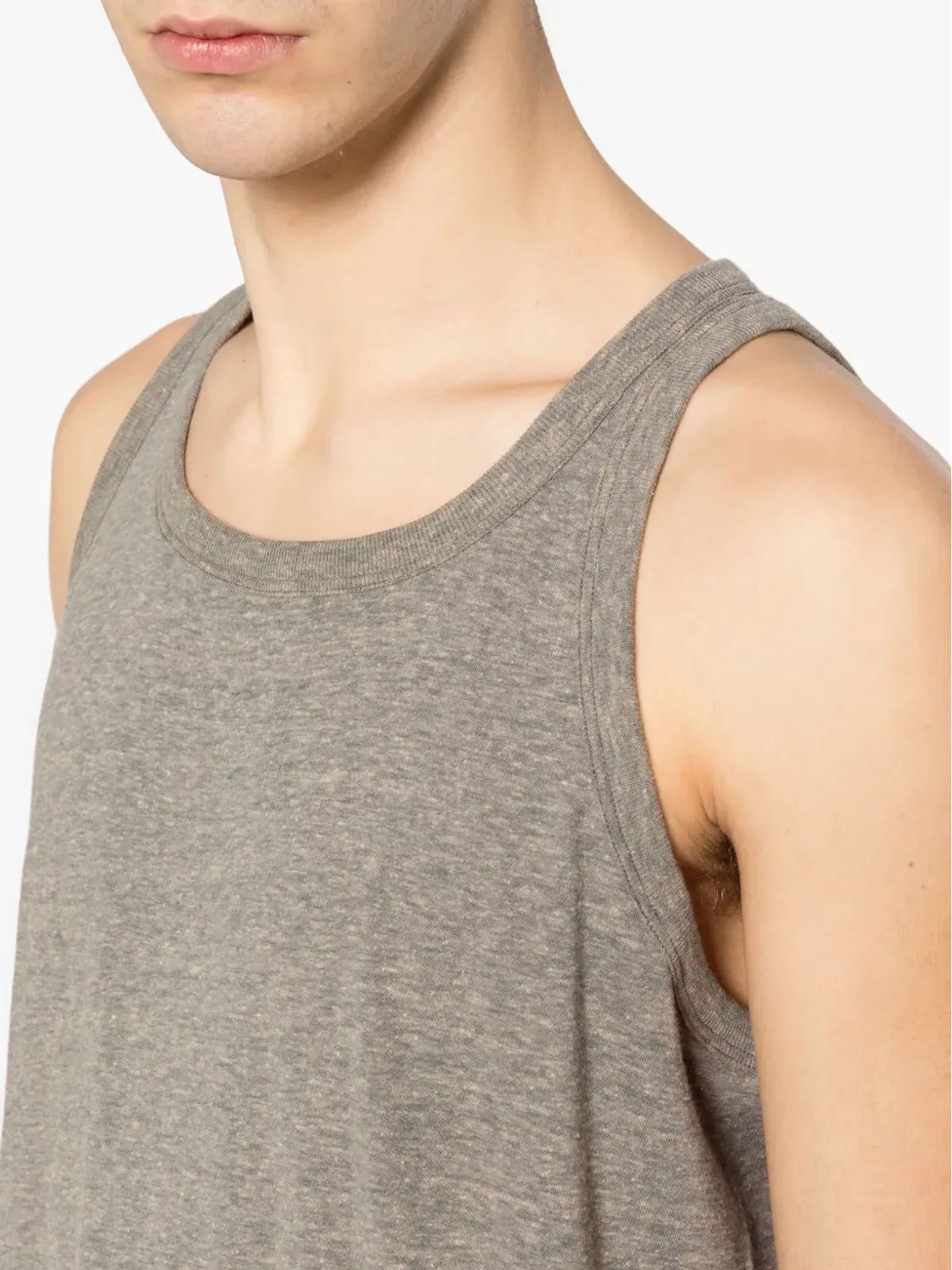 Rick Owens DRKSHDW メランジ効果のタンクトップ - 画像5