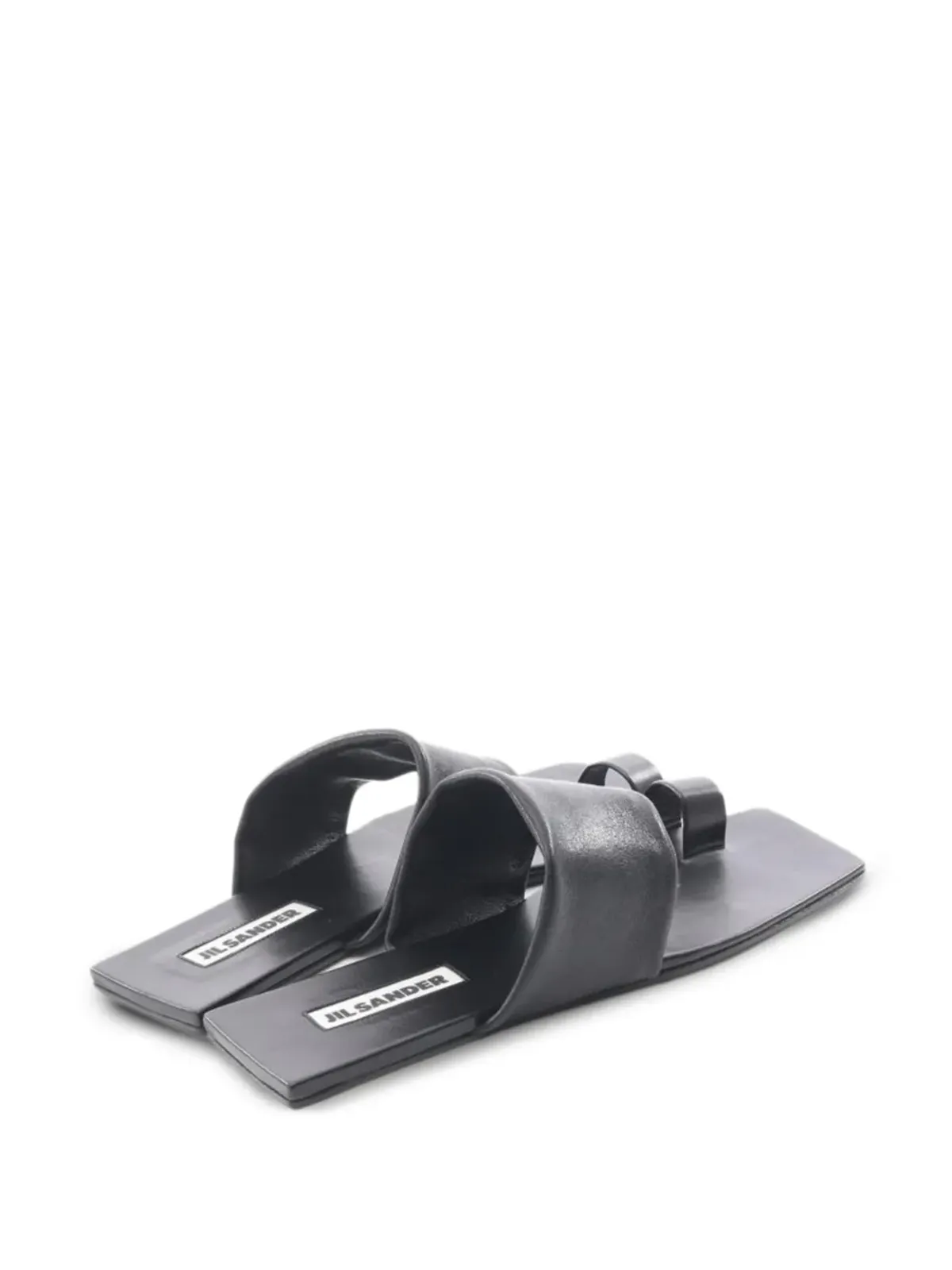Jil Sander ビンテージ 2020年代 トングバンドサンダル ブラック - 画像3