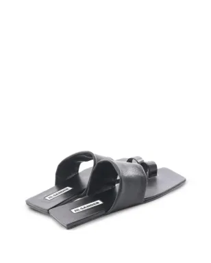 Jil Sander ビンテージ 2020年代 トングバンドサンダル ブラック - サムネイル3