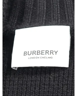Burberry Pre-Owned 2020年代カシミヤカーディガン - ブラック - サムネイル3