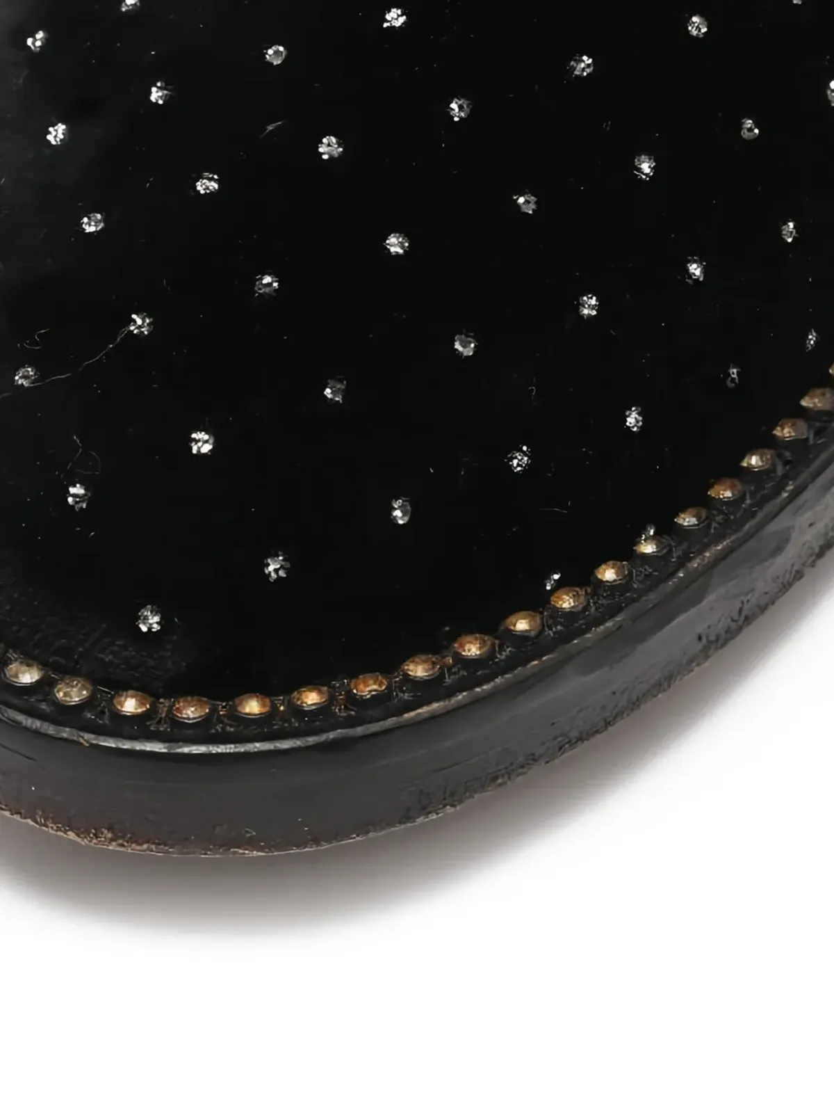 Jimmy Choo Pre-Owned 2000s ベルベットブーツ - 画像5