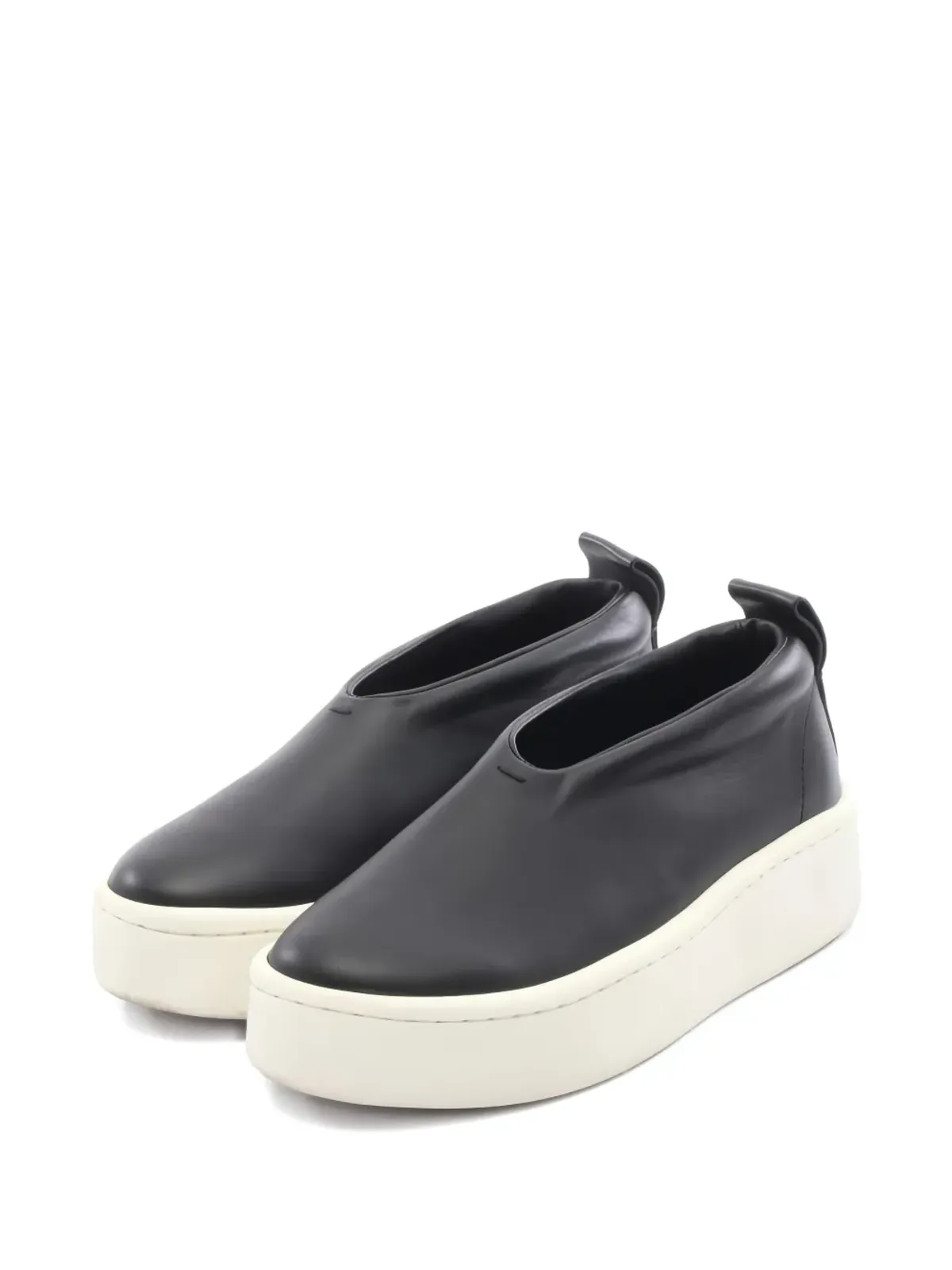 Jil Sander ビンテージ 2010s プラットフォーム レザー スニーカー - 画像1