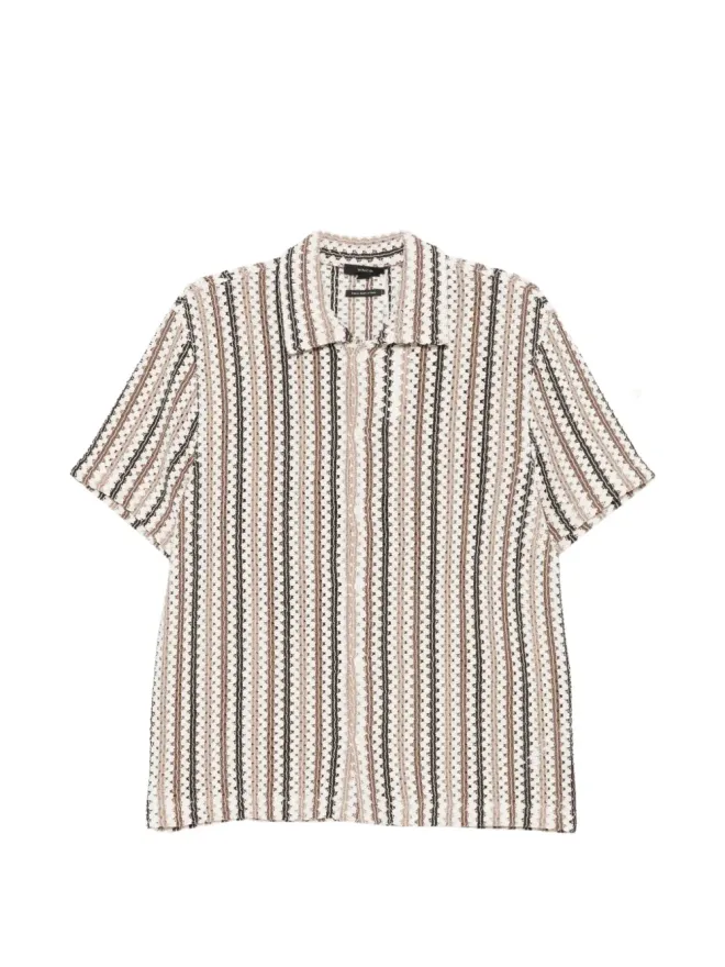Vince Vince ストライプ柄 半袖シャツの商品画像