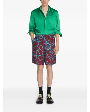 DRIES VAN NOTEN 花柄プリントショーツ - サムネイル2