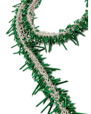 DRIES VAN NOTEN ビーズスカーフネックレス - サムネイル3