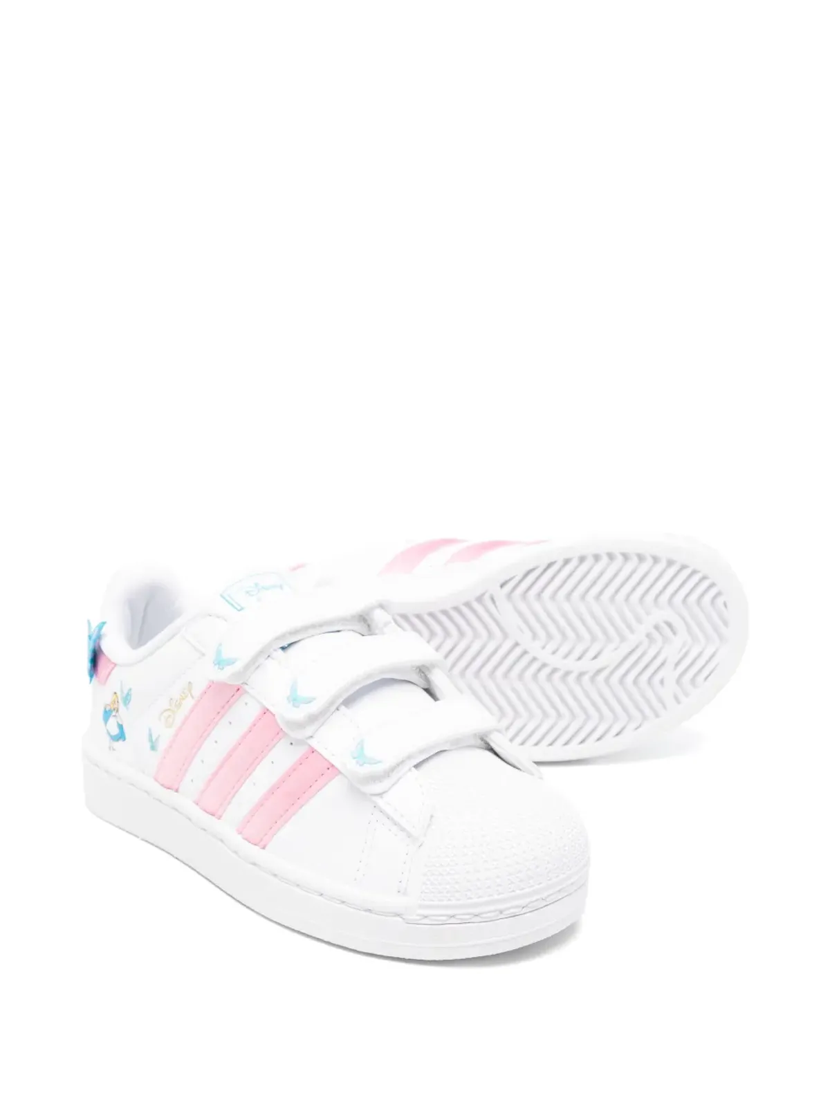 adidas Originals Kids x Disney Superstar II CF C スニーカー - 画像2