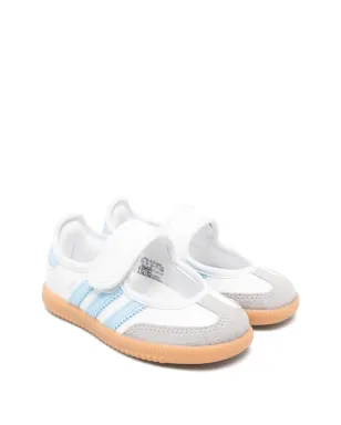 adidas Originals Kids Samba Jane I touch-strap sneakers - White - サムネイル1
