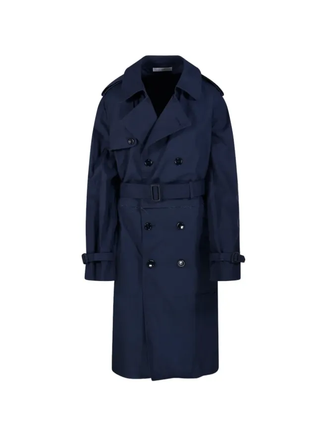E.L.V DENIM E.L.V DENIM ハックニー ベルト付き ダブルブレスト トレンチコートの商品画像