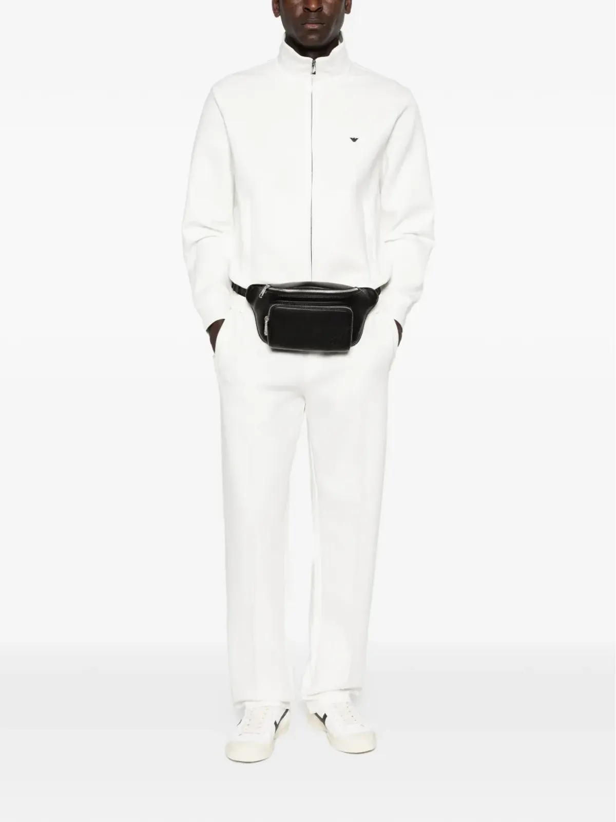 Calvin Klein ロゴエンボス ベルトバッグ - ブラック - 画像2