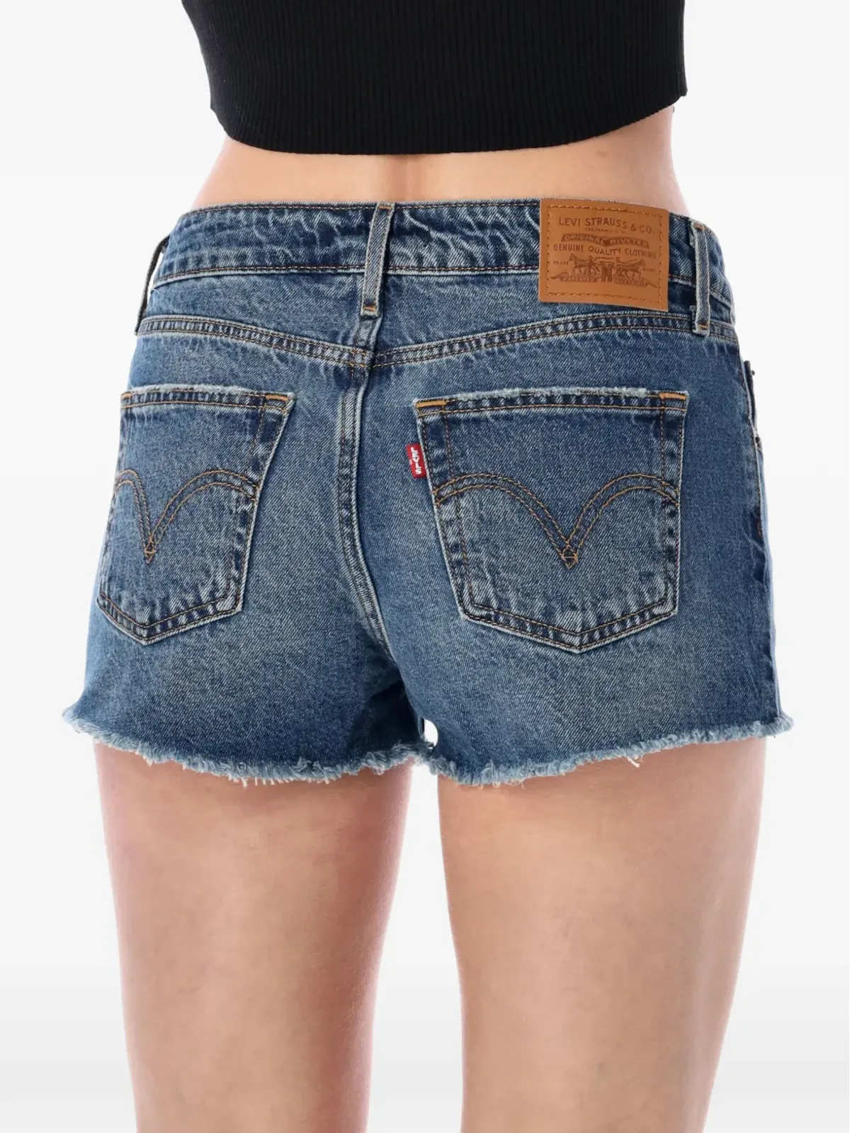 Levi's 501 Original フリンジショーツ - 画像3