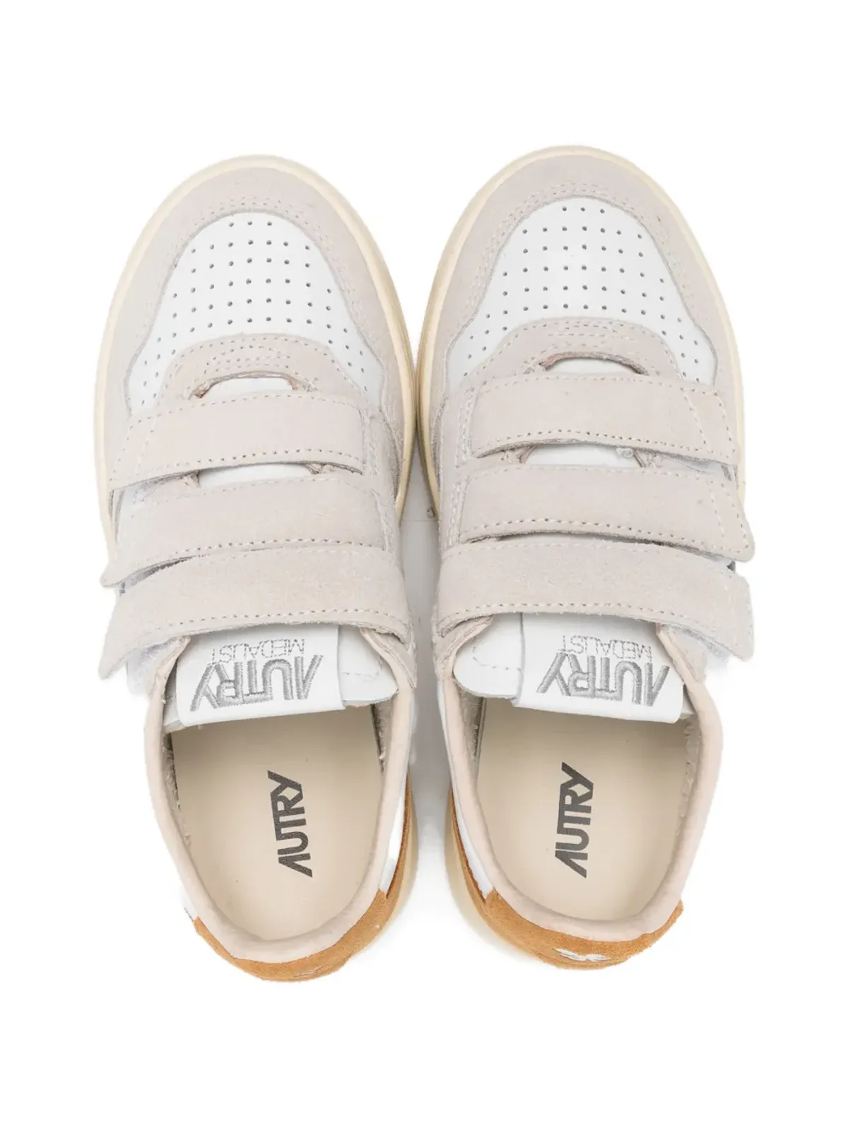 Autry Kids logo-patch sneakers - White - 画像3