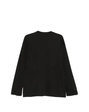 Magliano チェストポケット付き長袖Tシャツ ブラック - サムネイル2