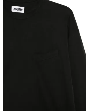 Magliano チェストポケット付き長袖Tシャツ ブラック - サムネイル3