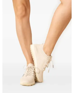 Jimmy Choo Veles ビーズ付きレースアップスニーカー - サムネイル4