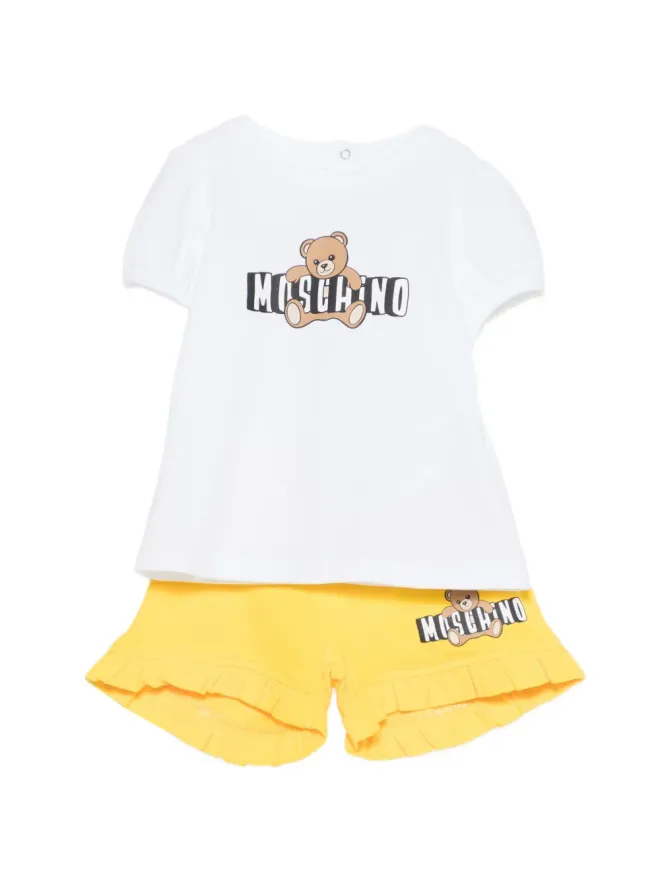 Moschino Kids Moschino Kids フリル付きベビーウェア - Whiteの商品画像