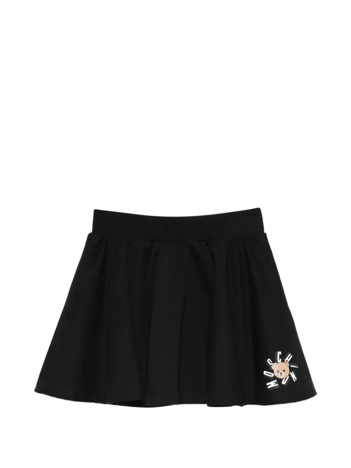 Moschino Kids テディベア柄スカート - 画像1