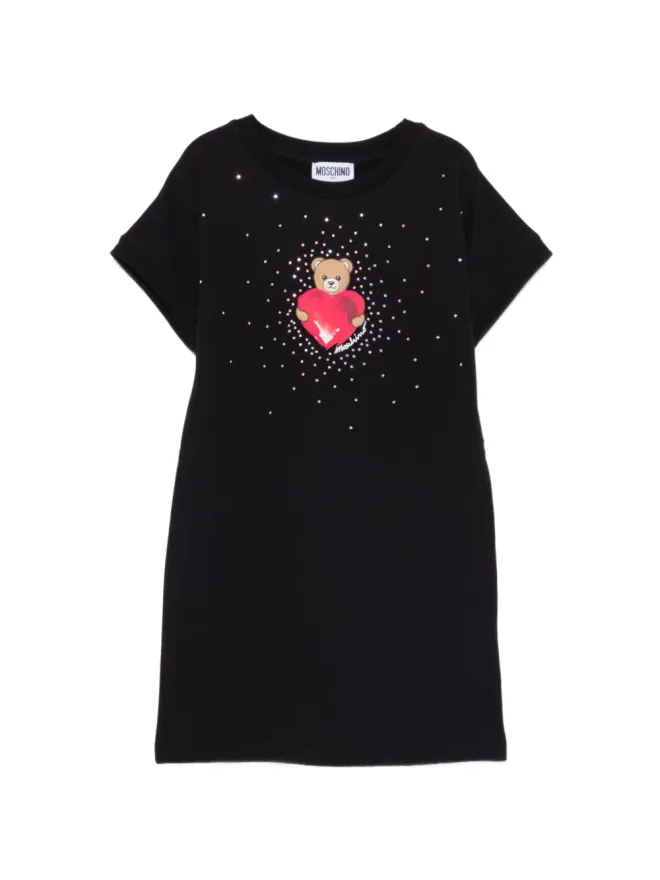 Moschino Kids Moschino Kids クリスタル装飾ドレスの商品画像