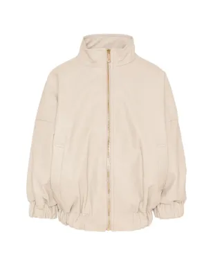 Douuod Kids zip bomber - Neutrals - サムネイル1