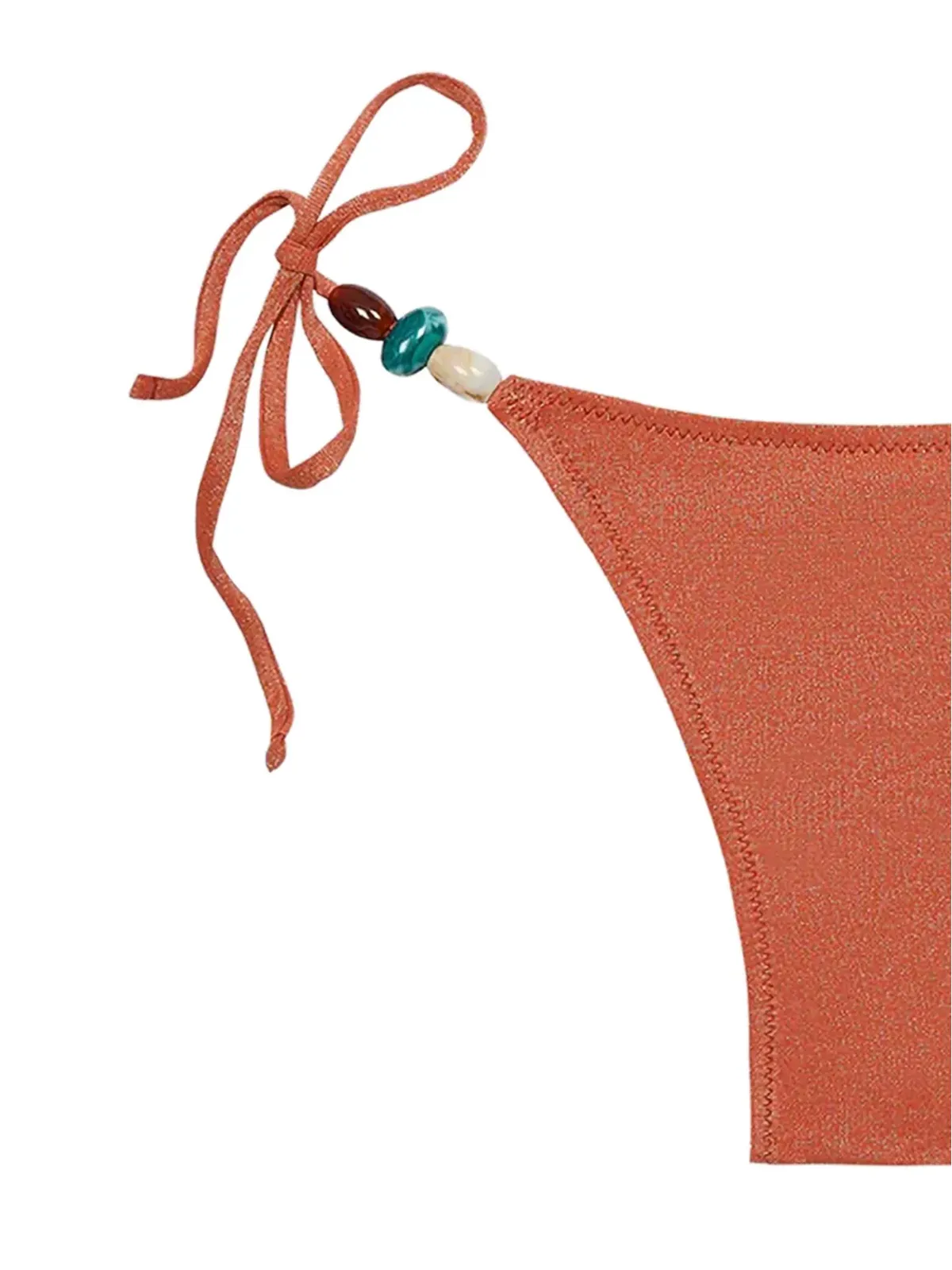 TROPIC OF C Praia lurex bikini bottoms - Orange - 画像2