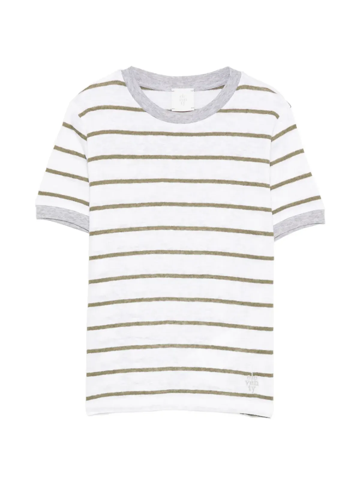 Eleventy Kids ストライプTシャツ - 画像1