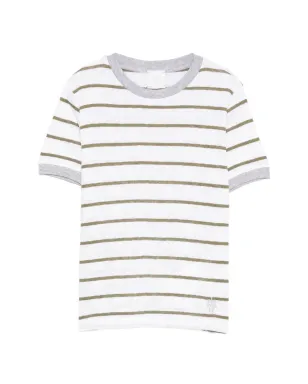 Eleventy Kids ストライプTシャツ - サムネイル1