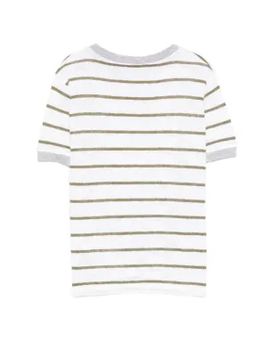 Eleventy Kids ストライプTシャツ - サムネイル2