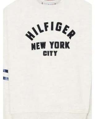 Tommy Hilfiger Junior クルーネックストライプのスウェットシャツ - サムネイル4