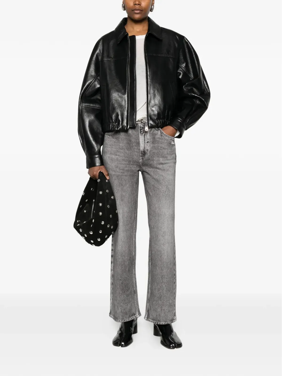 rag & bone レイヴン デニムフレアジーンズ - 画像2