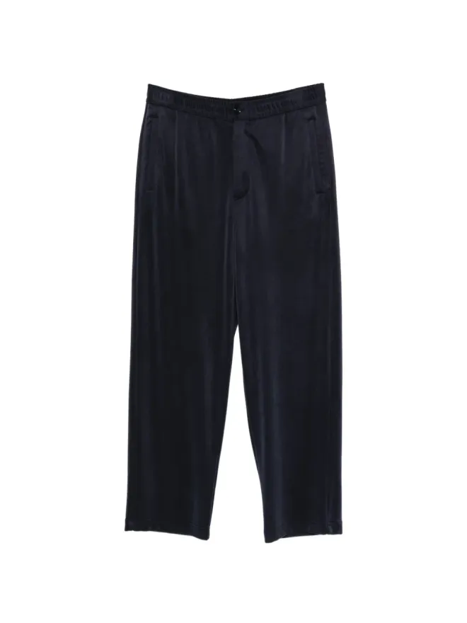 Giorgio Armani Giorgio Armani elasticated-waist trousers - Blueの商品画像