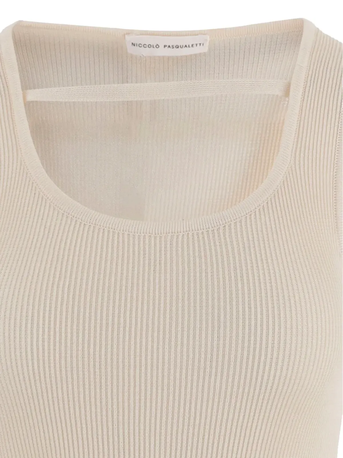 Niccolò Pasqualetti リブ編みタンクトップ - 画像3