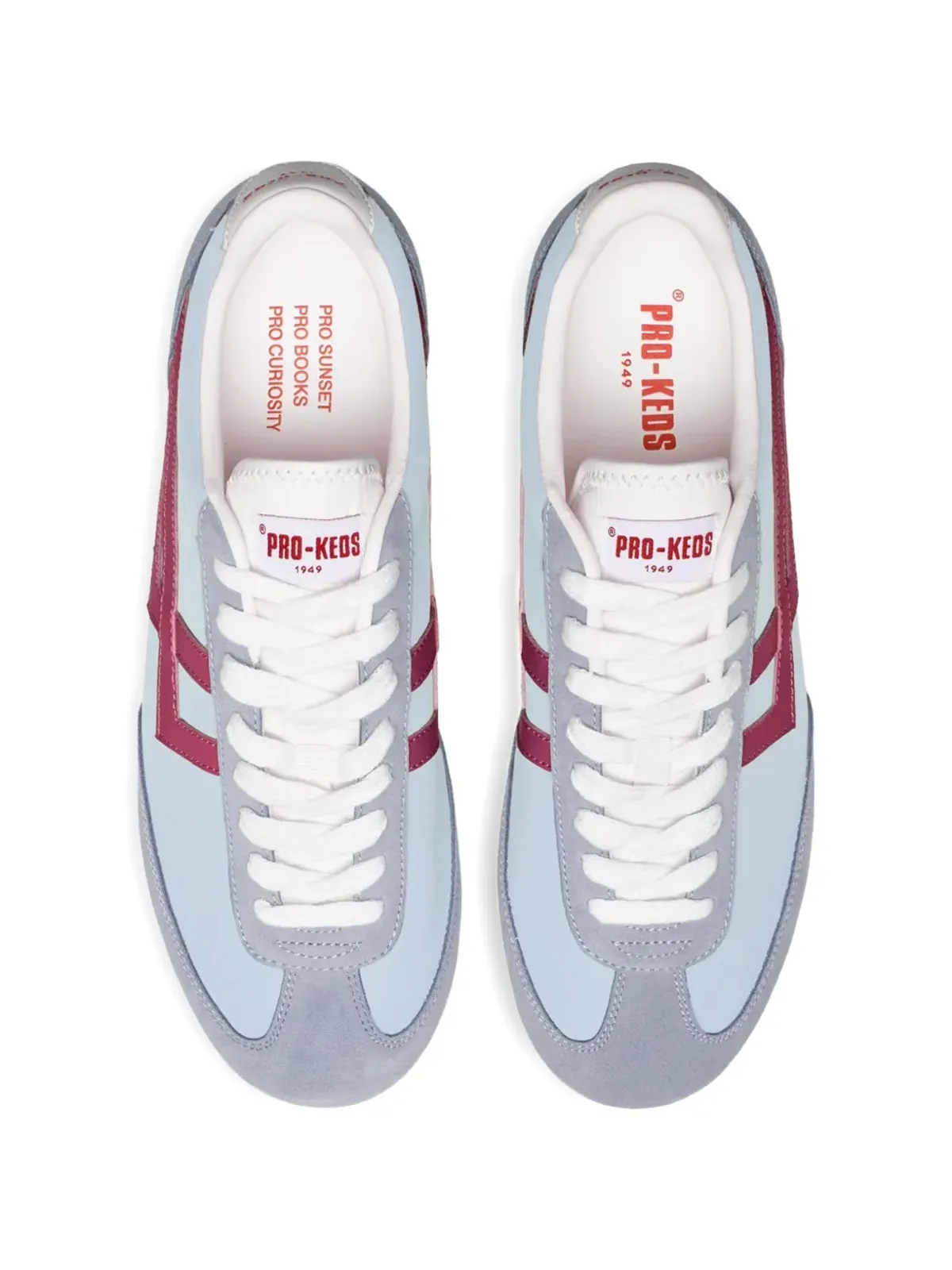 Pro-Keds Racer 77 レザーインサートスニーカー - 画像4