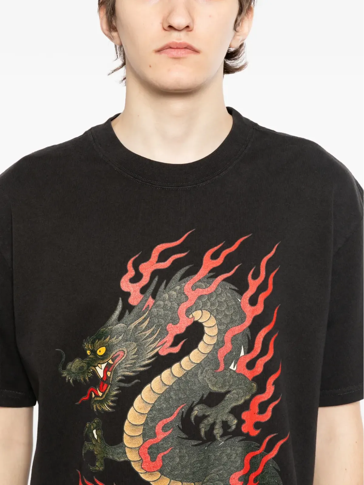 Melt ドラゴンプリント Tシャツ - 画像5