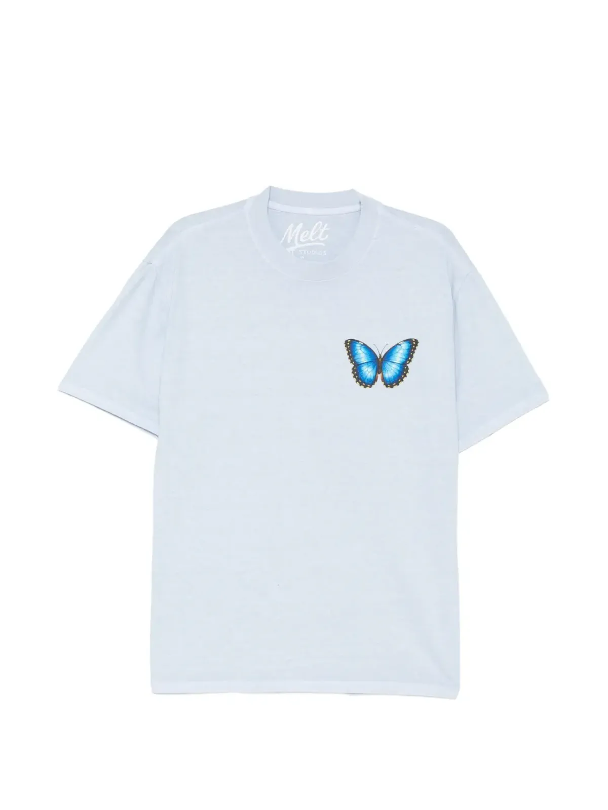 Melt 蝶のロゴ Tシャツ - 画像1