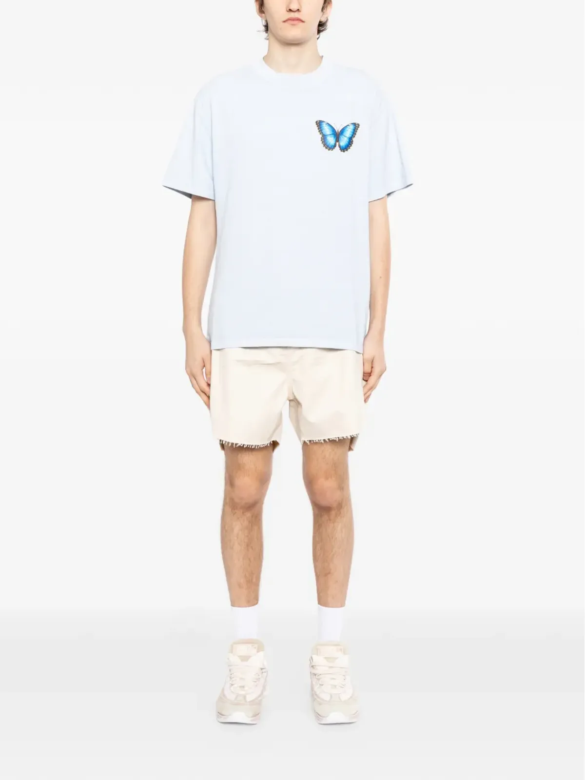 Melt 蝶のロゴ Tシャツ - 画像2
