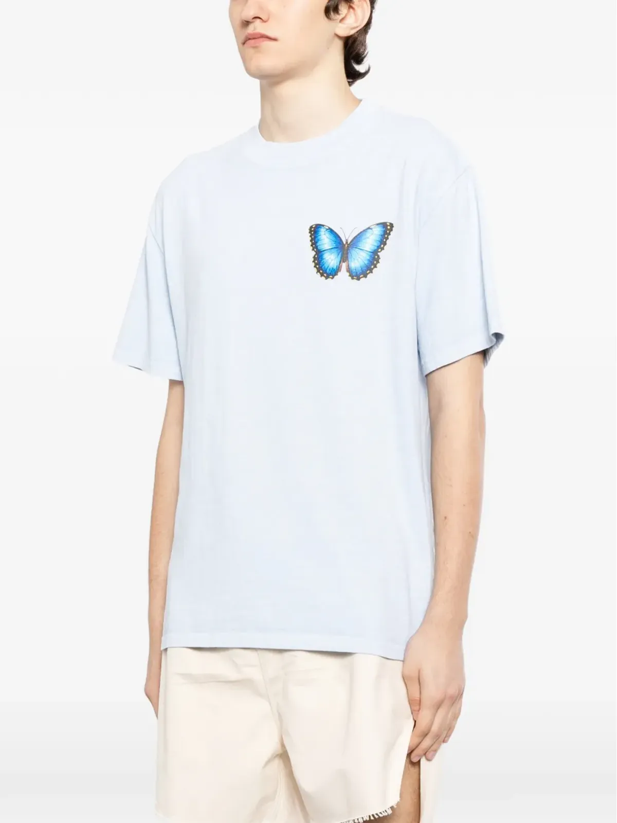 Melt 蝶のロゴ Tシャツ - 画像3