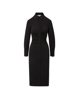 Veronica Beard Loxley button midi dress - サムネイル1