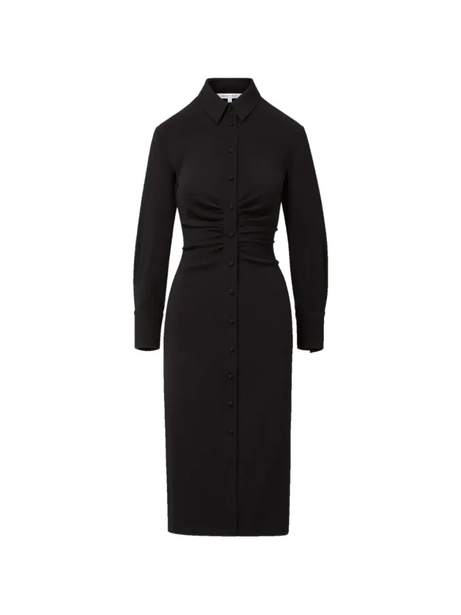 Veronica Beard Veronica Beard Loxley button midi dressの商品画像