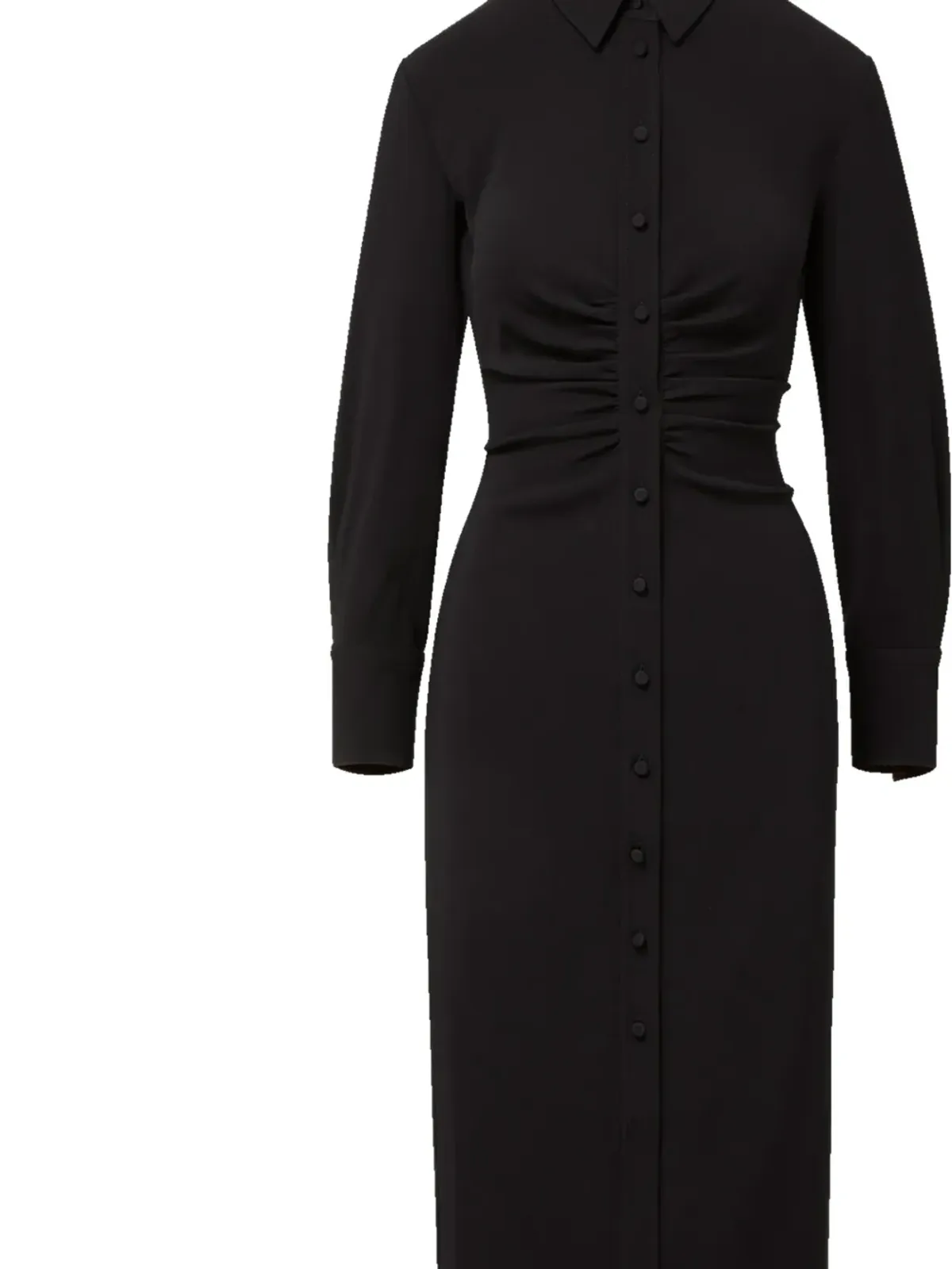 Veronica Beard Loxley button midi dress - 画像2